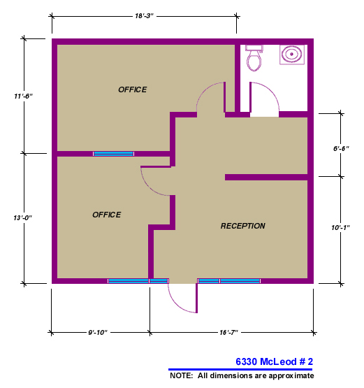 6330 McLeod Dr, Las Vegas NV, 89120 – Unit 2