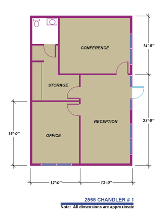 2565 Chandler Ave, Las Vegas NV, 89120 – Unit 1