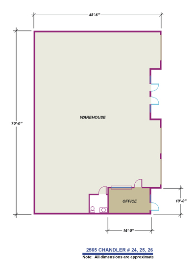 2565 Chandler Ave, Las Vegas NV, 89120 – Unit 24,25,26