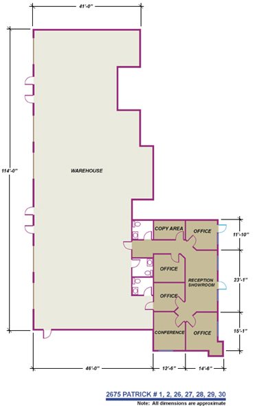 2675 Patrick Ln, Las Vegas NV, 89120 – Unit 1,2,28-30