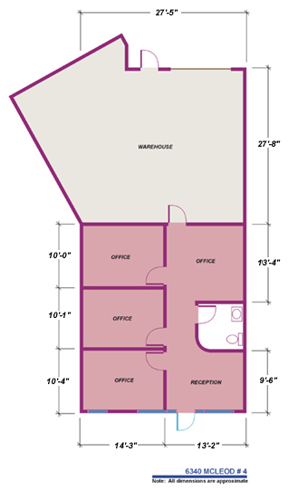 6340 McLeod Dr, Las Vegas NV, 89120 – Unit 4