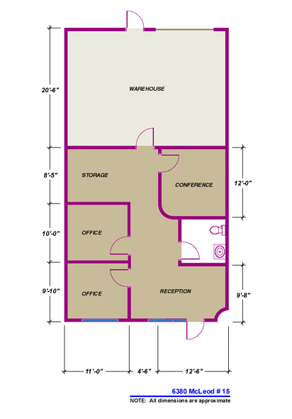 6380 McLeod Dr, Las Vegas NV, 89120 – Unit 15